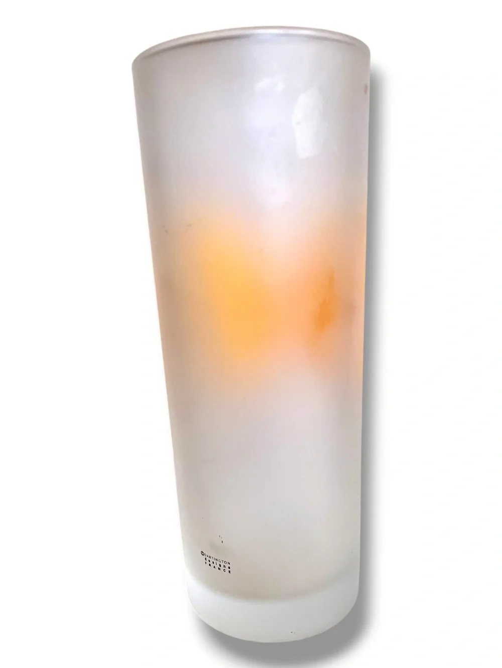 Dartington designs highball/Tom Collins glass, only the yellow butterfly one